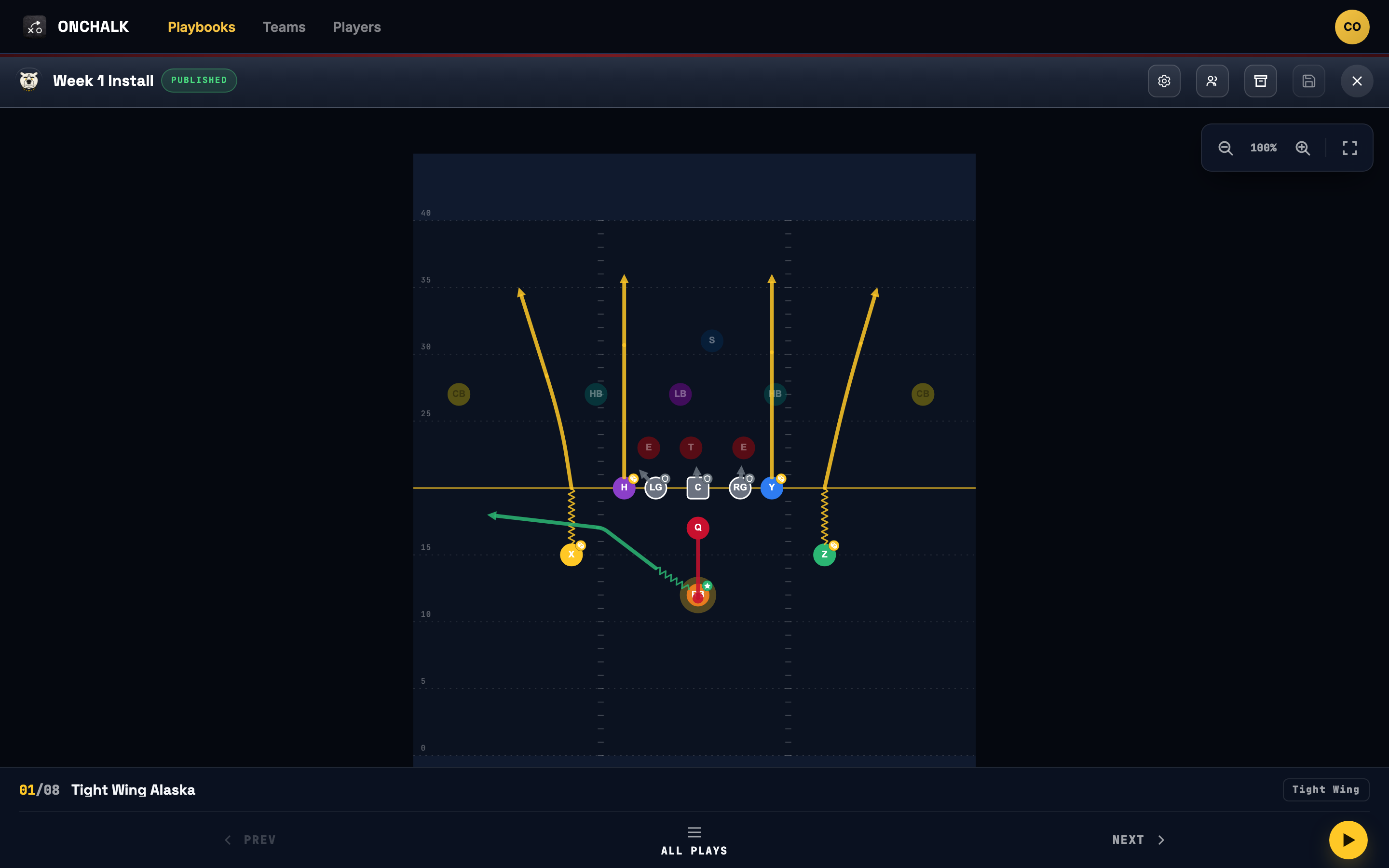 OnChalk install viewer — Week 1 Install, published
